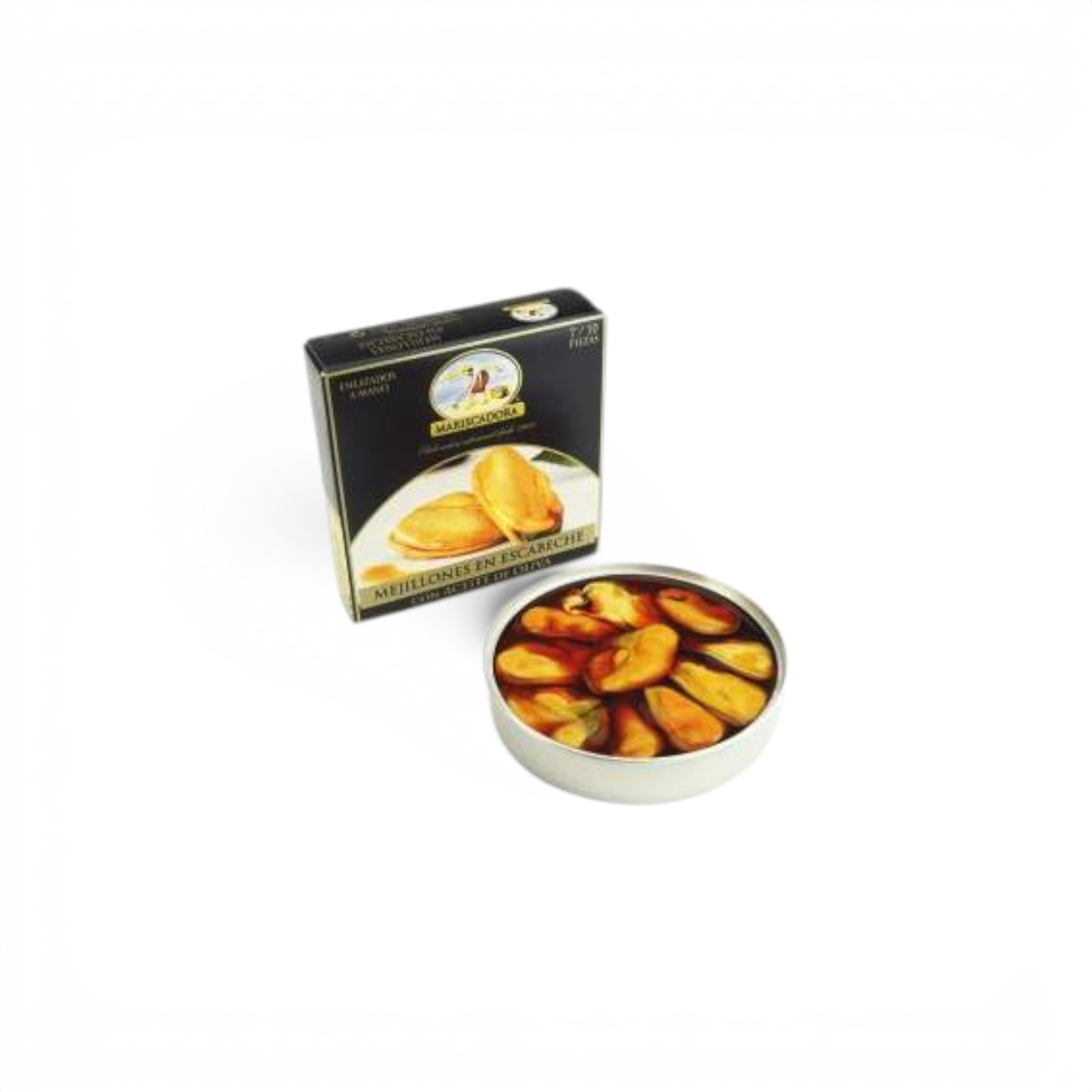 Mejillones en Escabeche 7/10 La Mariscadora — Gourmet & Especialidades — La Compania Gourmet