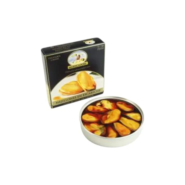 Mejillones en Escabeche 7/10 La Mariscadora — Gourmet & Especialidades — La Compañía Gourmet